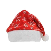 圣诞节装饰品服饰高档金丝绒，成人帽子女士头饰商场，员工帽子c7