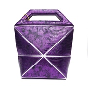 定制款紫色手提单肩女包可折叠旅行女包办公旅行出差休闲女包116
