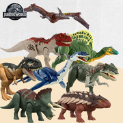 美泰侏罗纪恐龙电影玩具世界2竞技牛龙三角龙翼龙重爪龙戟龙GJN64