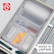 nakaya日本进口冰箱，保鲜盒厨房抽屉，餐具分隔盒小物收纳盒