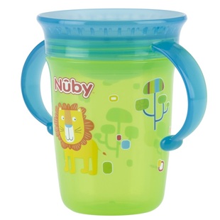 NUBY努比魔术杯宝宝学饮杯 婴儿童喝水喝奶防呛嘬吸嘬饮直饮水杯