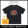 Drew豹纹HelloKitty短袖T恤可爱T恤宽松情侣夏显白百搭宽松上衣