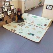 宝宝爬行垫双面隔凉家用泡沫地垫子婴儿童爬毯折叠卡通爬爬垫大号