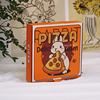 兔年商用牛皮镀铝膜锡纸披萨，盒pizza外卖打包盒加厚瓦楞7寸