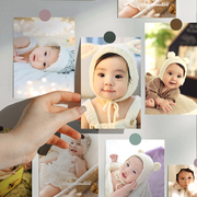 可爱宝宝海报照片男女婴儿漂亮贴画助孕墙贴孕妇怀孕胎教娃娃贴纸