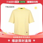 韩国直邮trugen衬衫trugen短club()宽松版型条纹短袖t(