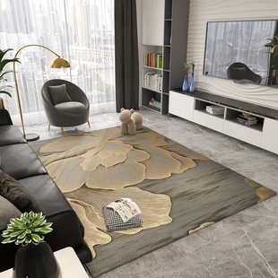 轻奢高级感家用客厅地毯，卧室沙发茶几，毯2024进门地垫入户门垫