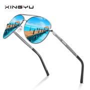 男士偏光太阳镜XY360商务款墨镜钓鱼镜驾驶眼镜弹簧腿