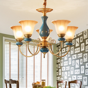 美式复古吊灯创意灯具田园，简约现代奢华大气，欧式餐厅卧室客厅吊灯