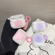 渲染渐变少女粉适用airpods保护壳airpodspro耳，机套苹果airpods2二代无线蓝牙，盒硅胶软壳可爱风1小众pro套3三