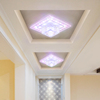 现代简约过道走廊灯，led正方形水晶玄关灯嵌入式家用入户灯具