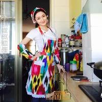 新疆民族风，头巾套装饭店厨房用品