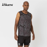 ATHLETA/阿仕利塔BBR花型无袖背心男士跑步运动紧身t恤短袖BR0250