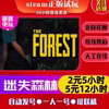 steam正版游戏 The Forest 迷失森林 恐怖森林 出租号 好友联机