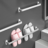 浴室拖鞋架免打孔卫生间挂架式鞋架放沥水收纳神器架子厕所置物架