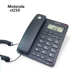 摩托罗拉ct210c固定电话机办公家用来电显示座机免打扰免电池
