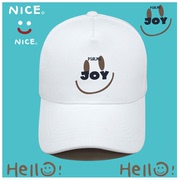 夏季港风潮牌创意情侣装笑脸字母男女定制鸭舌帽子遮阳棒球帽