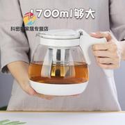 大容量耐热玻璃过滤泡茶壶家用花茶单壶水杯套装沏茶杯红茶冲茶器