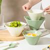 德国创意陶瓷早餐水果沙拉甜品燕麦片酸奶碗泡面方便面碗单个大码