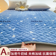 牛奶绒毛毯法兰绒褥子铺床床单珊瑚绒加厚床垫毯子儿童加绒床上用