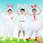 幼儿园儿童动物服演出服小兔子，乖乖女童男童蓬蓬裙舞蹈服表演服装