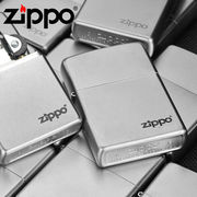 zippo芝宝磨砂205个性，创意防风打火机，煤油充气生日礼物送男友