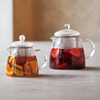 hario日本耐热玻璃茶壶，带不锈钢过滤网，泡茶壶茶具chen