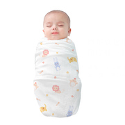 防惊跳包巾初生婴儿襁褓，巾新生宝宝裹布四季纯棉，抱被浴巾产房用品