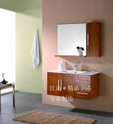 欧式美式a橡木浴室柜，组合实木卫浴柜洗脸盆，柜组合洗手盆组合xm829