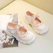 X223891舞玛女童皮鞋真皮公主鞋 2022年秋季韩版玛丽珍小皮鞋