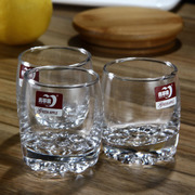 青苹果玻璃小酒杯，家用酒白酒杯创意，家用套装杯子玻璃杯80ml一两半