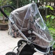 宝宝推车雨罩婴儿车伞车雨罩童车防风罩防雨罩量大