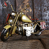 铁艺摩托车模型摆件 欧美手工工艺品车模型玩具 橱窗酒吧摄影摆件