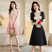 中年少妇女装连衣裙时尚，韩版25至30-35-40到45岁年轻妈妈夏季裙子