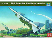 3g模型小号手军事模型00206135萨姆-2型地对空导弹及发射架