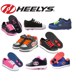 美国heelys二轮暴走鞋男女儿，童超轻双轮青少年，学生轱辘四季轮鞋