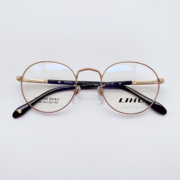 文艺复古眼镜男女同款超轻黑框眼镜架圆形，眼镜框可配近视眼镜韩潮