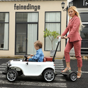 儿童电动汽车四轮遥控男女孩宝宝玩具，车可坐大人亲子互动溜娃推车