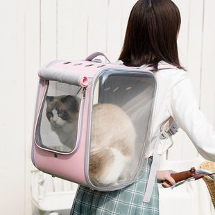 猫包宠物外出包猫笼子，便携舱包双肩，狗狗背包太空包书包装猫咪用品
