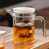 纱布过滤泡茶杯泡茶壶玻璃茶具玻璃泡茶器红茶泡茶杯绿茶泡