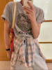 现！韩国东大门女装 2024春夏加菲猫可爱卡通图案短袖T恤