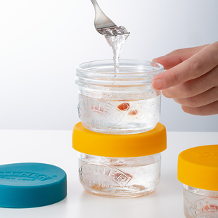 kilner燕窝分装瓶子蜂蜜酵素，花胶酸奶专用小容器食品级玻璃密封罐