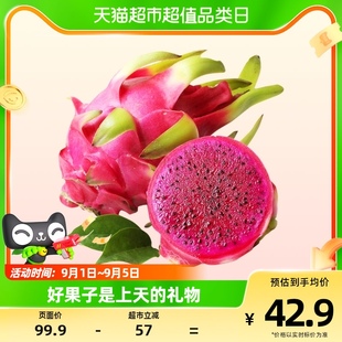 越南红心火龙果5斤大果单果400g+新鲜水果