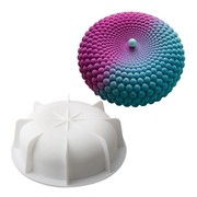 迷幻星空珍珠子蒲团慕斯模具圆形蛋糕模烘焙法式甜点模具67寸