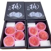 山形·西王母·晚熟红水蜜桃子新鲜应季水果礼盒装日本品种