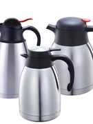 不锈钢真空保温壶家用大容量户外暖热水壶2L咖啡壶热水瓶商用水壶