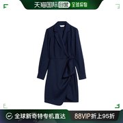 99新未使用香港直邮maxmara真丝长袖连衣裙1226062906