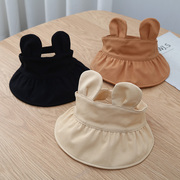 男宝宝防晒帽儿童帽子空顶帽，夏季婴儿遮阳帽，太阳帽婴幼儿女宝宝