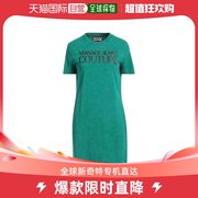 美国直邮Versace 女士 范思哲针织印花连衣裙短袖衣服短裙