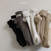 韩国进口童装简单百搭加绒加厚打底裤儿童冬季弹力修身保暖裤